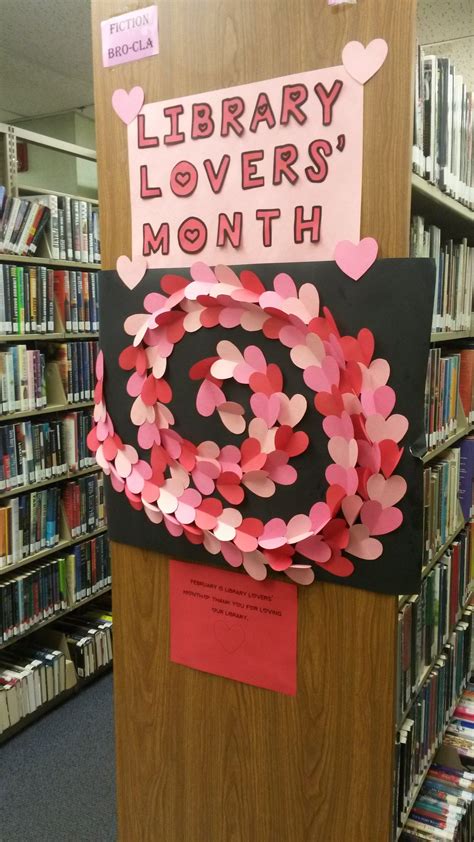library book displays for february